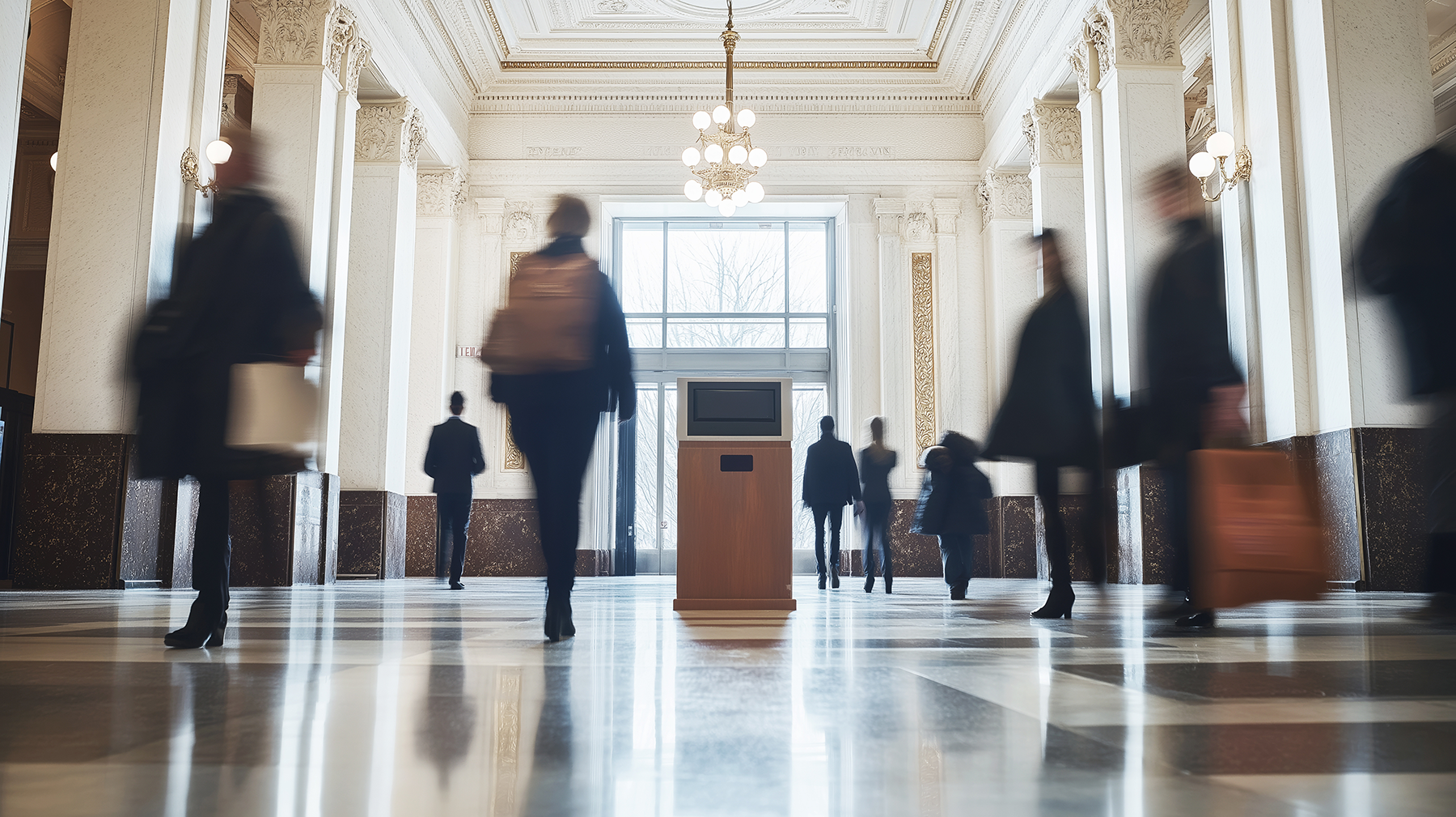 Government facility interior