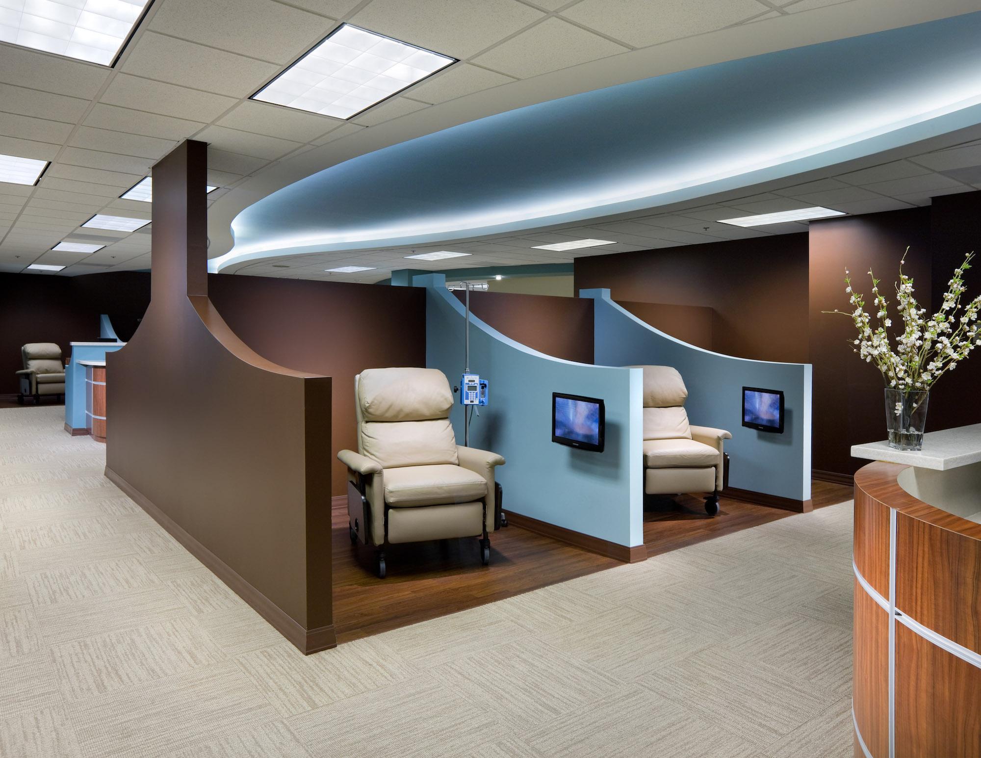 Longstreet Cancer Center Gainesville interior project