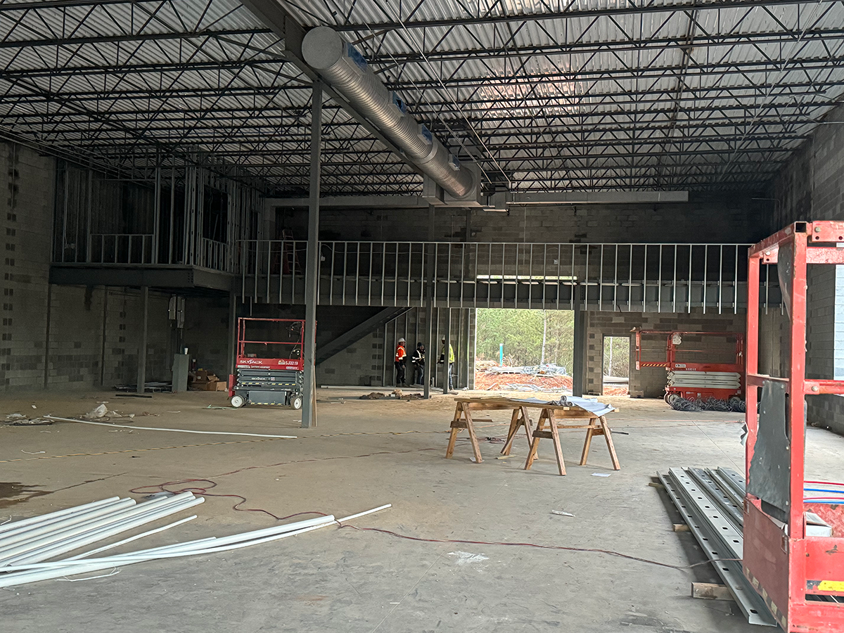 Ridgewalk Bottle Shop construction progress